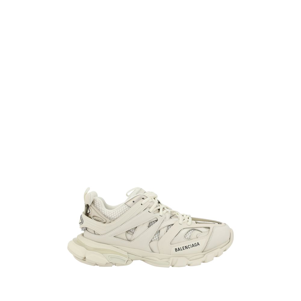 Balenciaga White Rubber Athletic Sneakers